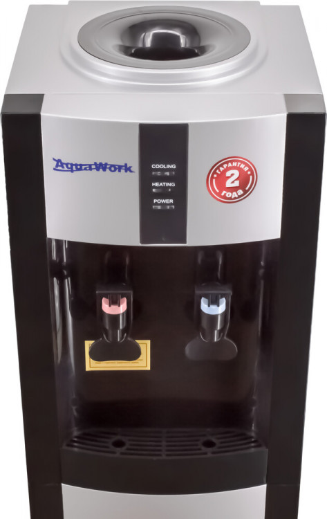 Кулер для воды Aqua Work 16-LDR серебро-черный