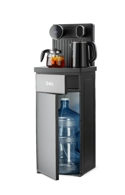 Кулер с чайным столиком Тиабар LD-AEL-81a cool grey