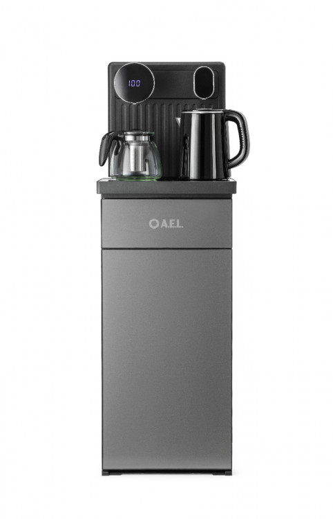 Кулер с чайным столиком Тиабар LD-AEL-81a cool grey