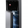 Кулер Ecotronic M30-LXE Black+SS – стильный напольный с нижней загрузкой и 3 кранами подачи воды