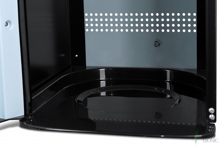 Кулер Ecotronic M30-LXE Black+SS – стильный напольный с нижней загрузкой и 3 кранами подачи воды