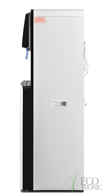 Кулер Ecotronic M50-LXE White-Black – стильный напольный с нижней загрузкой и электронным охлаждением