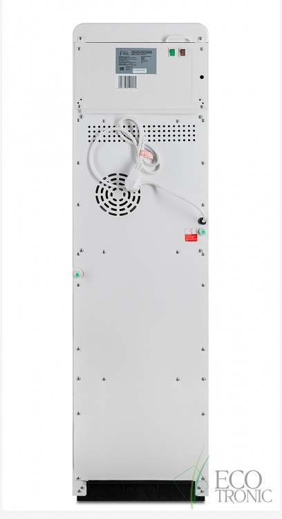 Кулер Ecotronic M50-LXE White-Black – стильный напольный с нижней загрузкой и электронным охлаждением