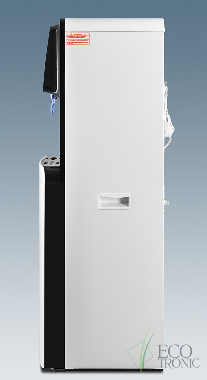 Кулер Ecotronic M50-LXE White-Black – стильный напольный с нижней загрузкой и электронным охлаждением