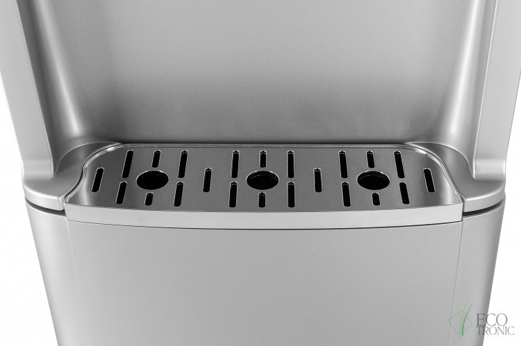 Кулер Ecotronic M30-LXE Silver+SS Top - премиальный напольный с нижней загрузкой и сенсорным управлением