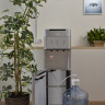 Кулер Ecotronic M30-LXE Silver+SS Top - премиальный напольный с нижней загрузкой и сенсорным управлением