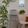 Кулер Ecotronic M30-LXE Silver+SS Top - премиальный напольный с нижней загрузкой и сенсорным управлением