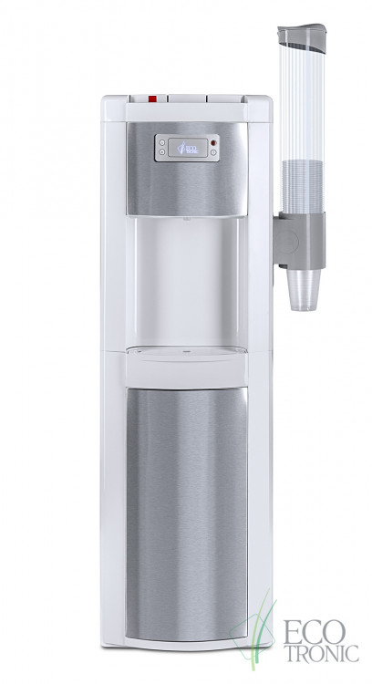Кулер Ecotronic P9-LX White+SS – белоснежный премиум с нижней загрузкой и интеллектуальным охлаждением