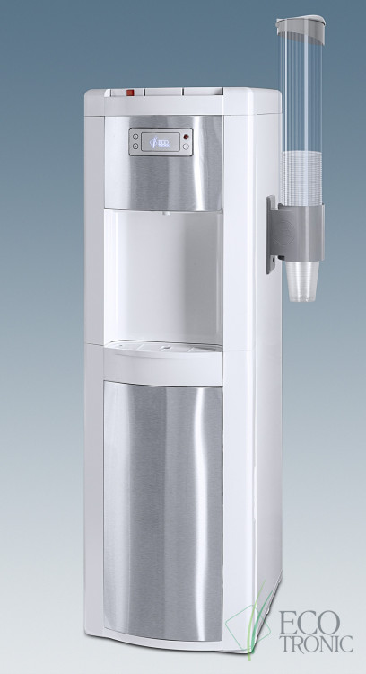 Кулер Ecotronic P9-LX White+SS – белоснежный премиум с нижней загрузкой и интеллектуальным охлаждением