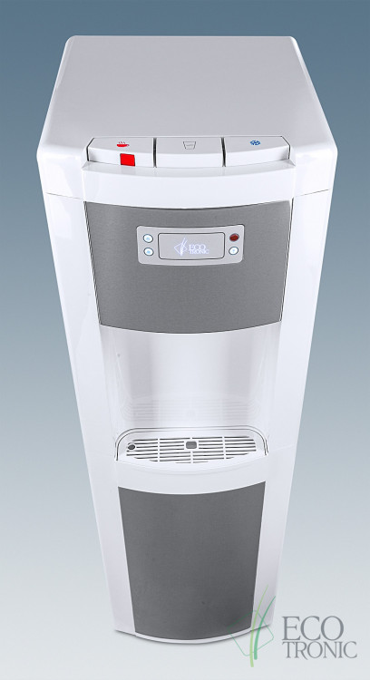 Кулер Ecotronic P9-LX White+SS – белоснежный премиум с нижней загрузкой и интеллектуальным охлаждением