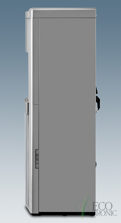 Кулер Ecotronic P9-LX Silver+SS – премиальный напольный кулер с нижней загрузкой и компрессорным охлаждением