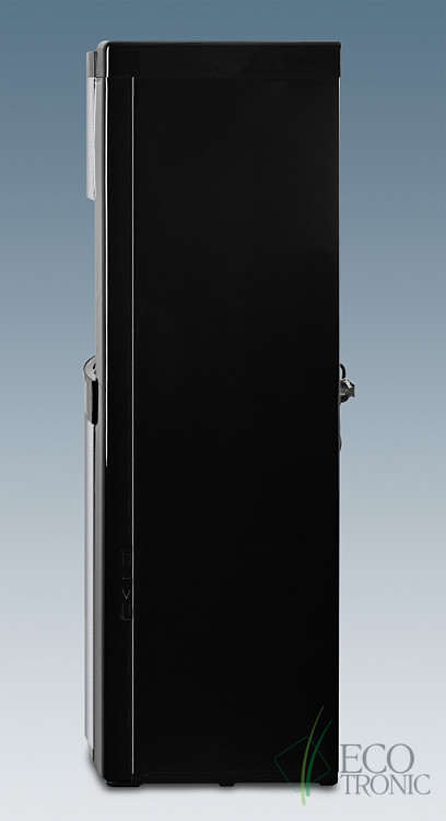 Кулер Ecotronic P9-LX Black+SS – стильный напольный кулер с нижней загрузкой и компрессорным охлаждением