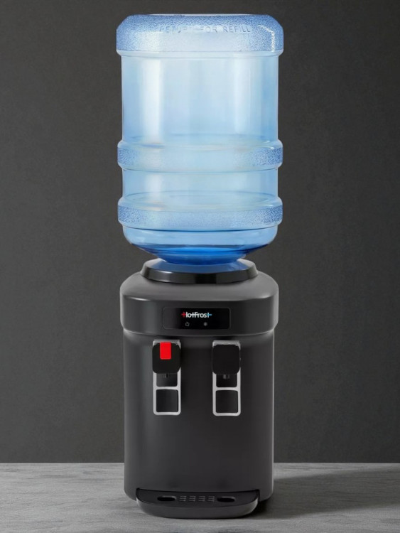 Кулер HotFrost D65EN – элегантный настольный с электронным охлаждением и защитой от детей