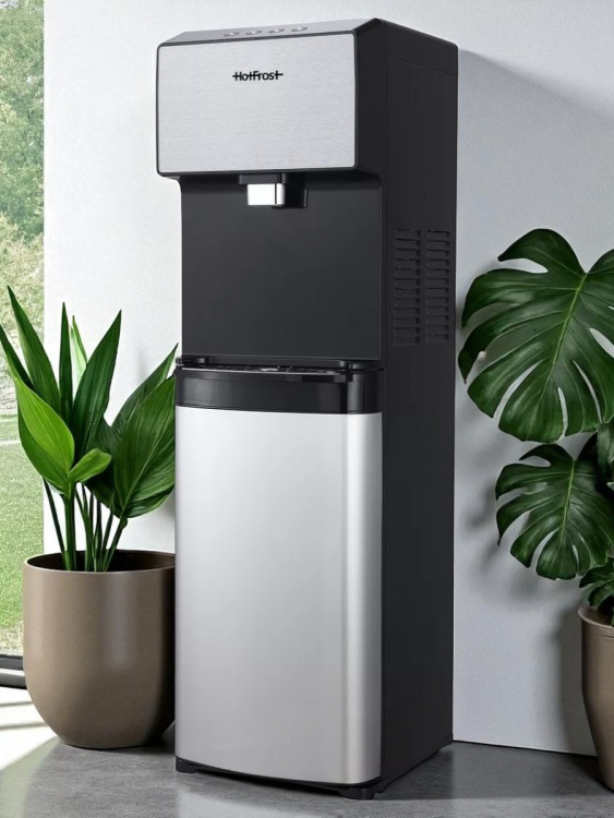 Кулер HotFrost V450ASM – премиальный напольный с компрессорным охлаждением и нижней загрузкой