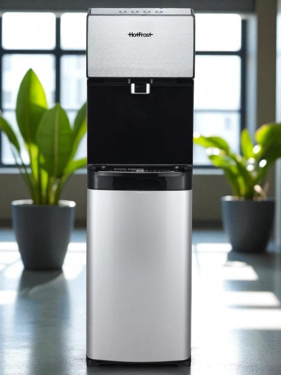 Кулер HotFrost V450ASM – премиальный напольный с компрессорным охлаждением и нижней загрузкой