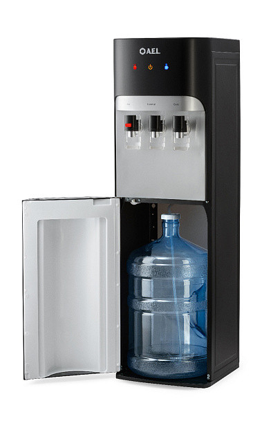 Кулер для воды LD-AEL-808a matte black/silver