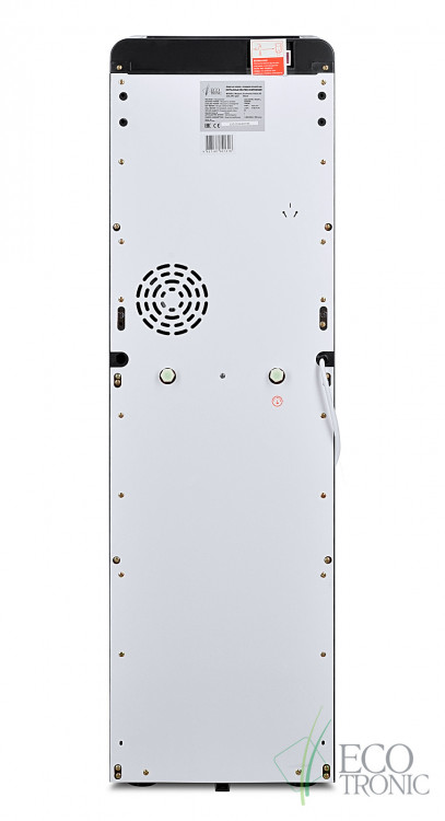 Кулер Ecotronic K42-LXE Black – стильный напольный кулер с нижней загрузкой и электронным охлаждением